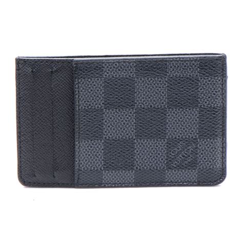 louis vuitton damier graphite card holder replica